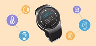 【应用】long8唯一官网低功耗数字温度传感器NST112x用于可穿戴类设备测温，可实现±0.2℃输出精度